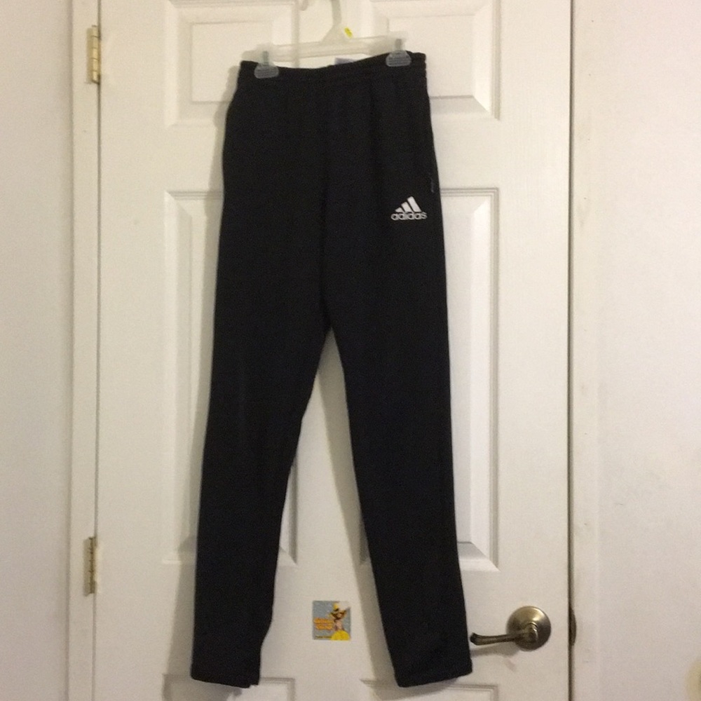 Black Adidas pants